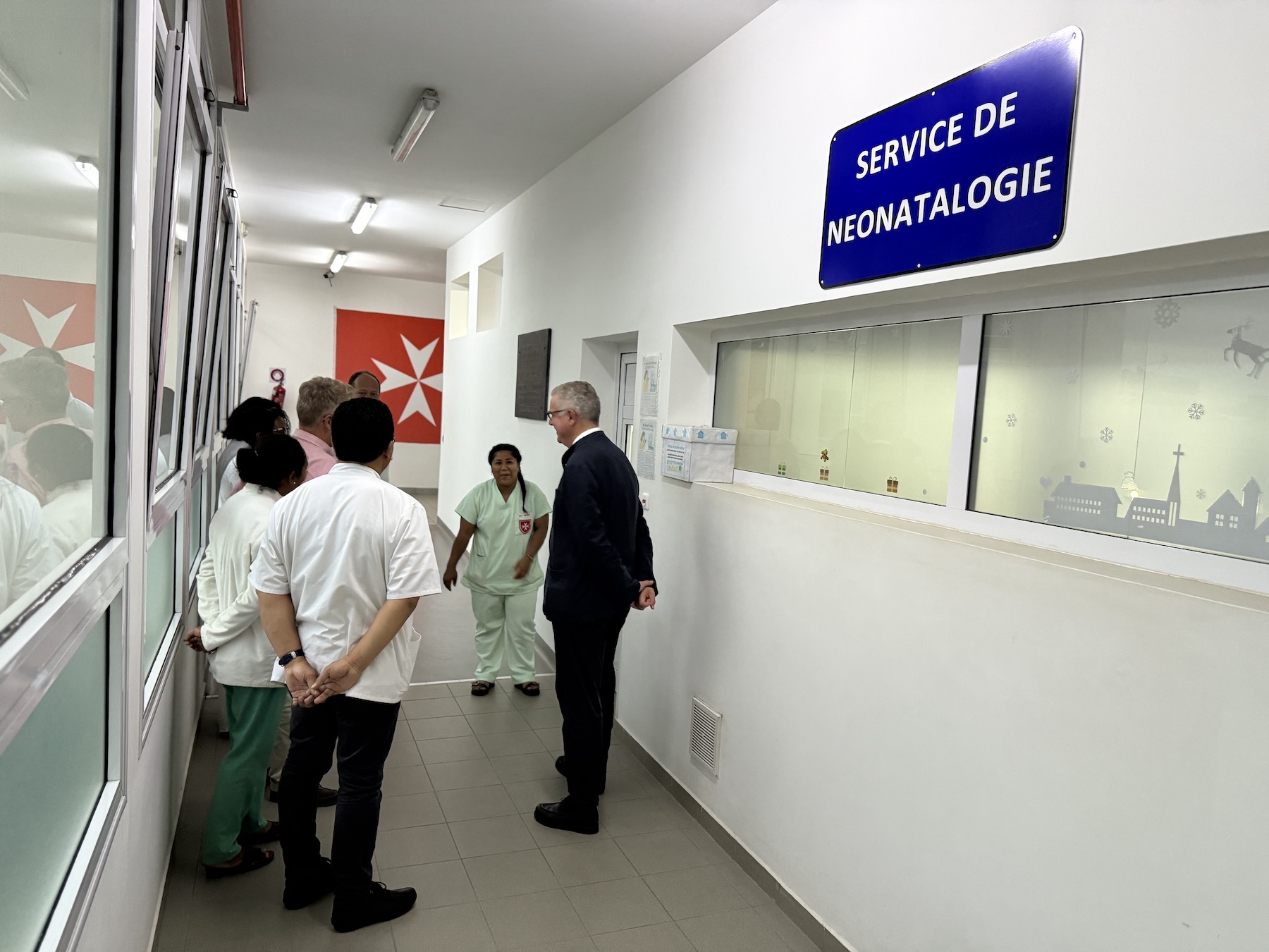 Le Grand Commandeur a visité les activités gérées par Ordre de Malte France à Madagascar