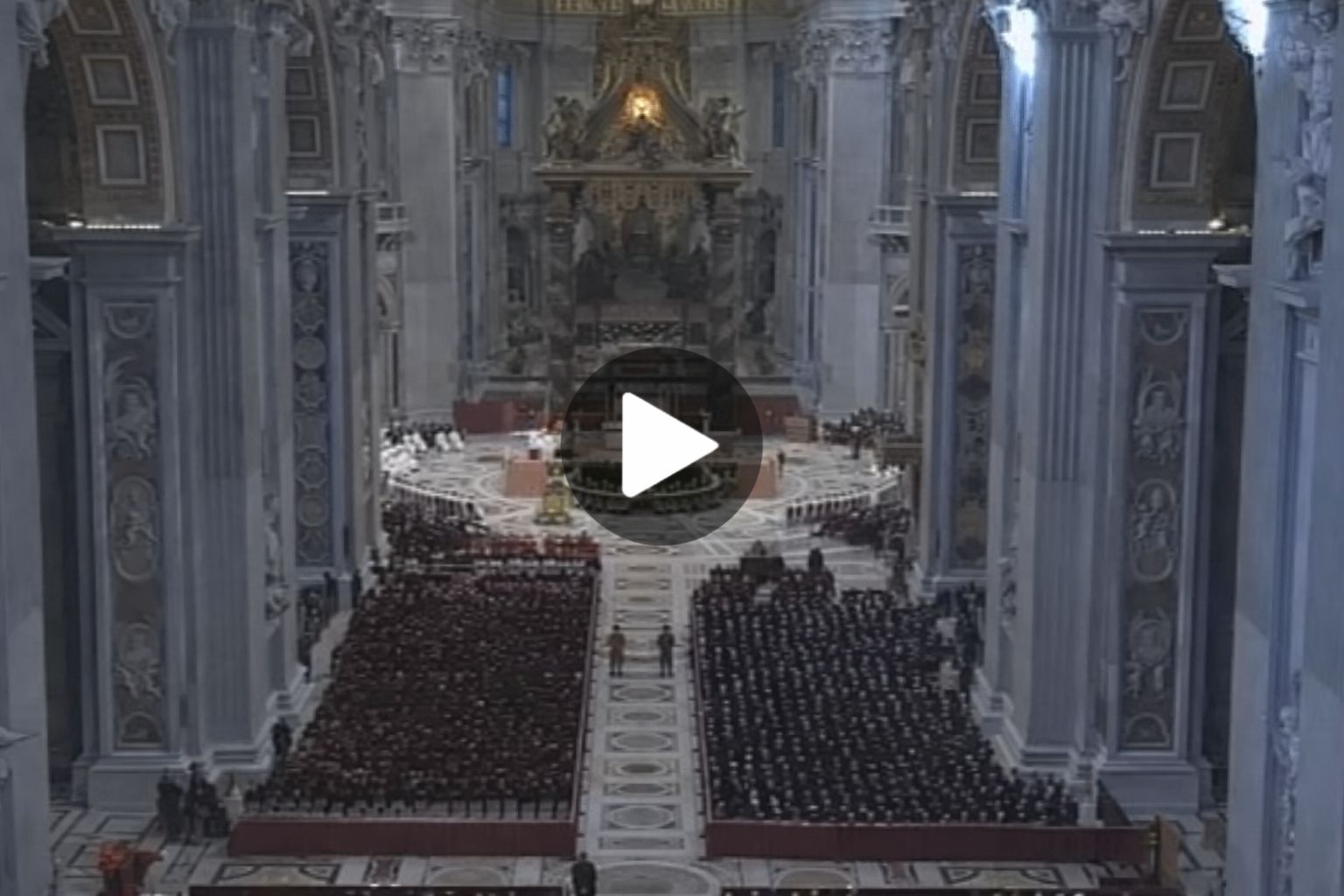Messe à Saint Pierre de Rome - 900ème anniversaire de l'Ordre de Malte - KTO